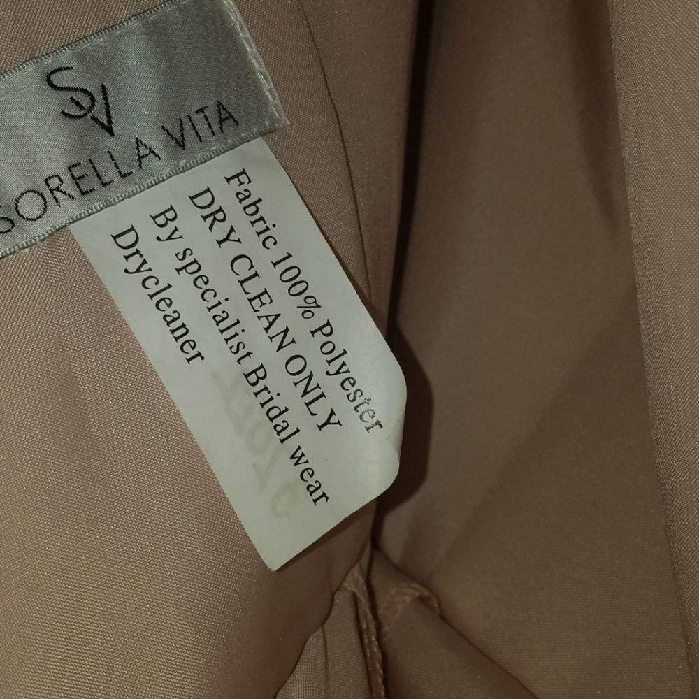 SORELLA VITA Blush Bridesmaid Dress - Brand New! - Picture 7 of 8